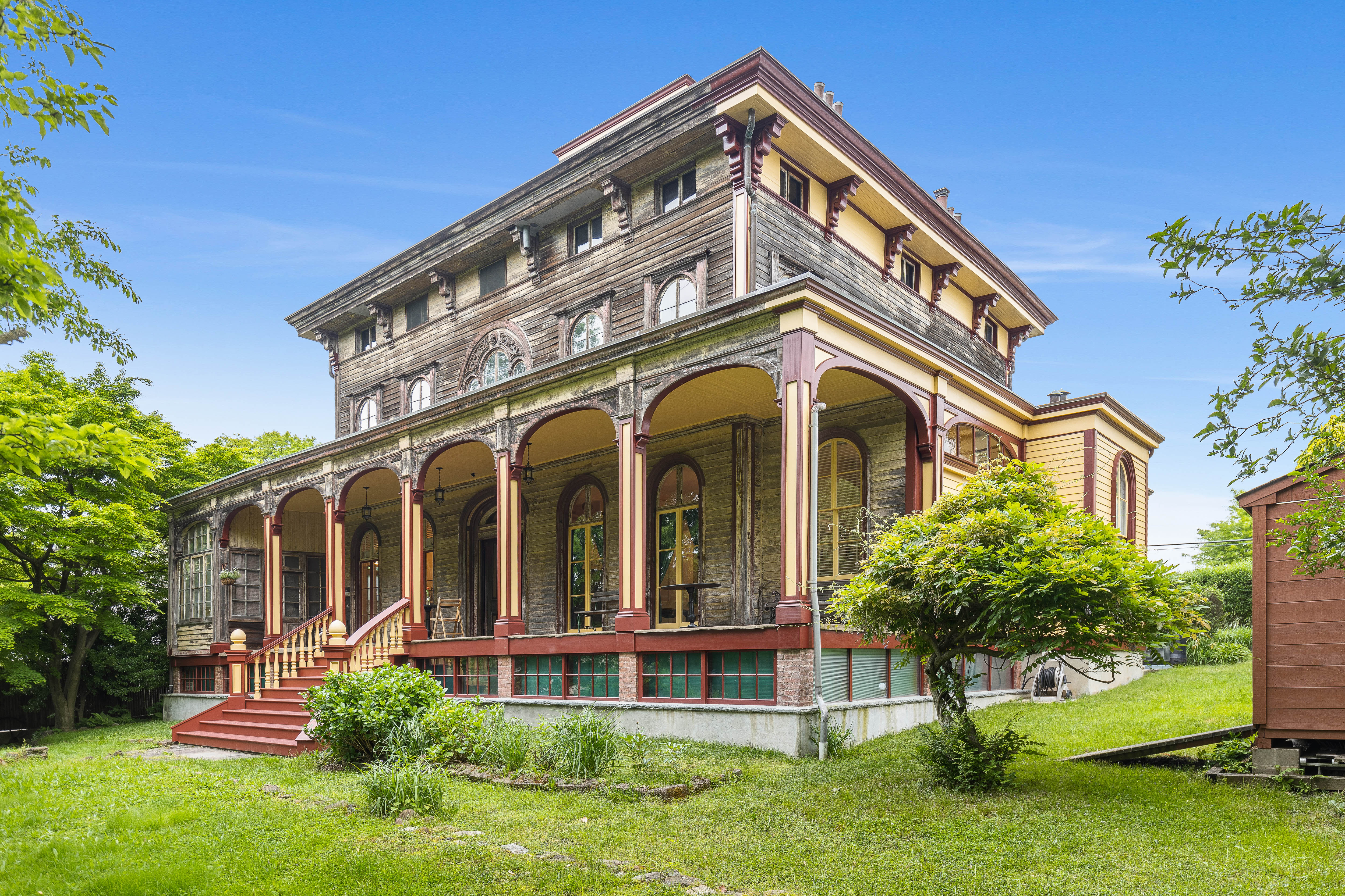Side angle showing restoration